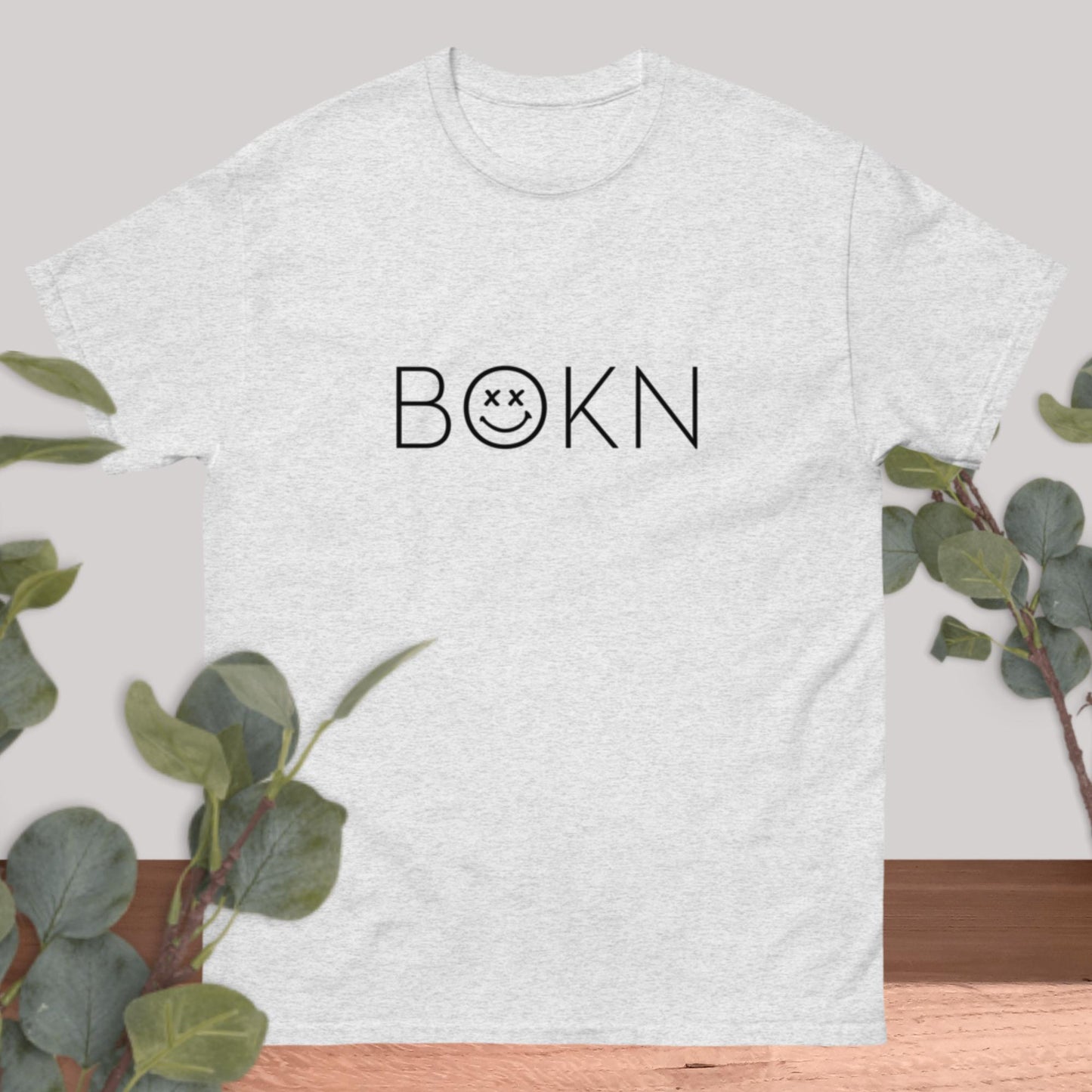 BOKN XX SMILEY CLASSIC TEE (bl)