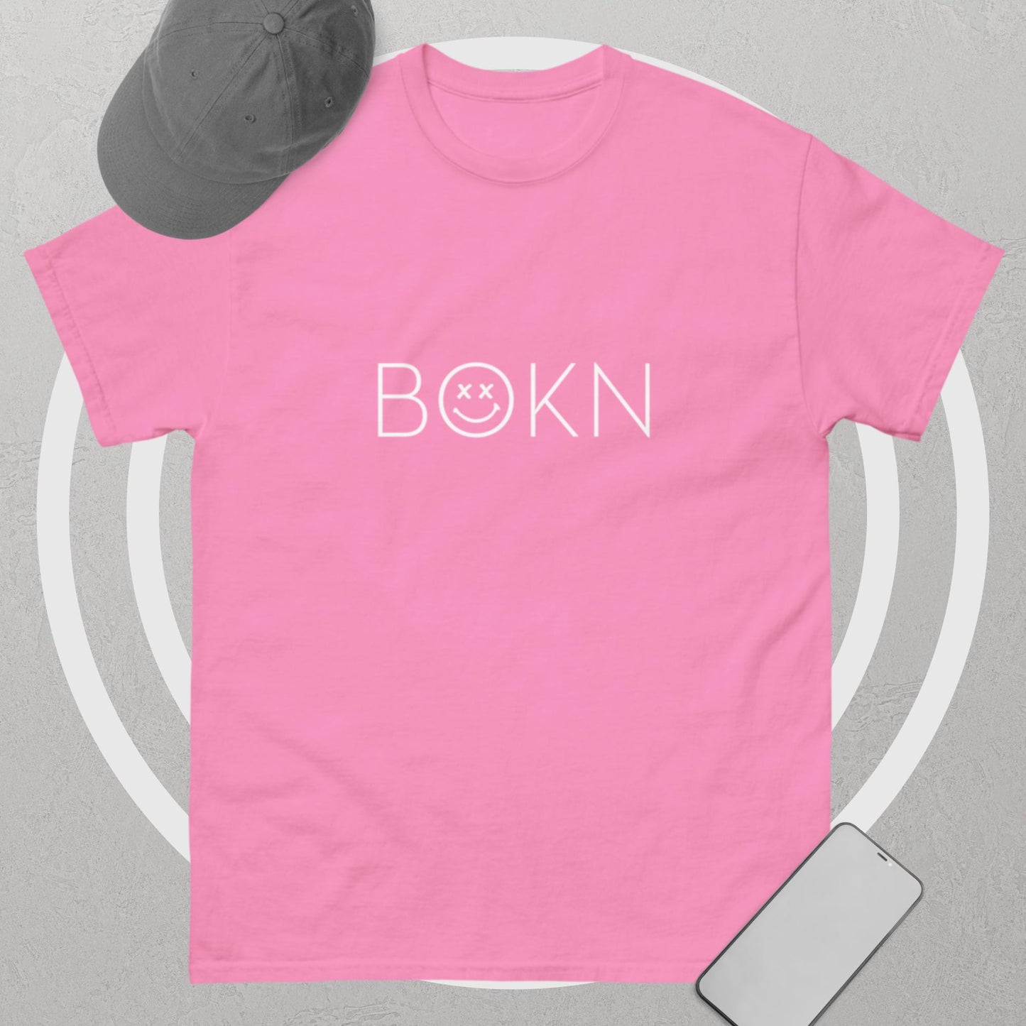 BOKN XX SMILEY TEE (wt)