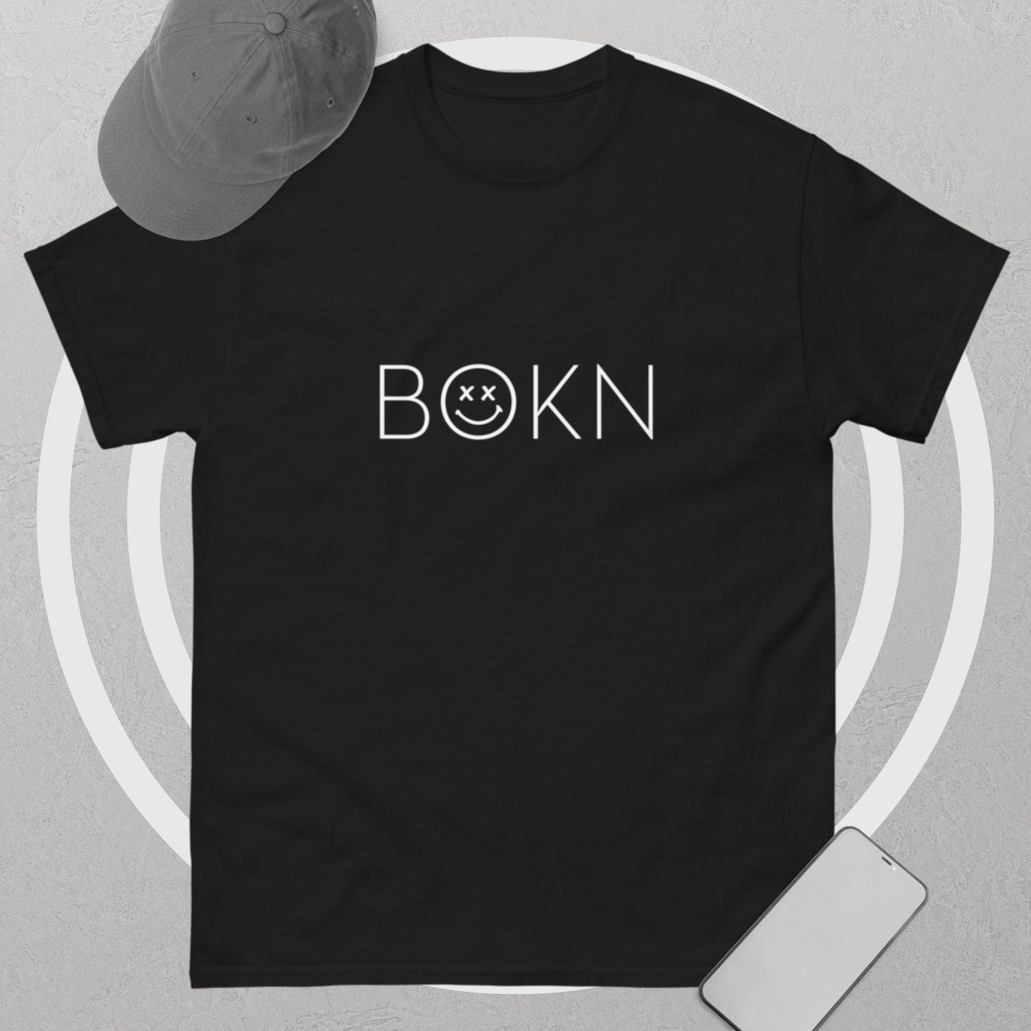 BOKN XX SMILEY TEE (wt)