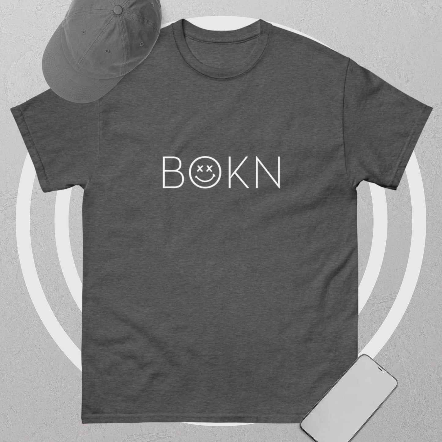 BOKN XX SMILEY TEE (wt)