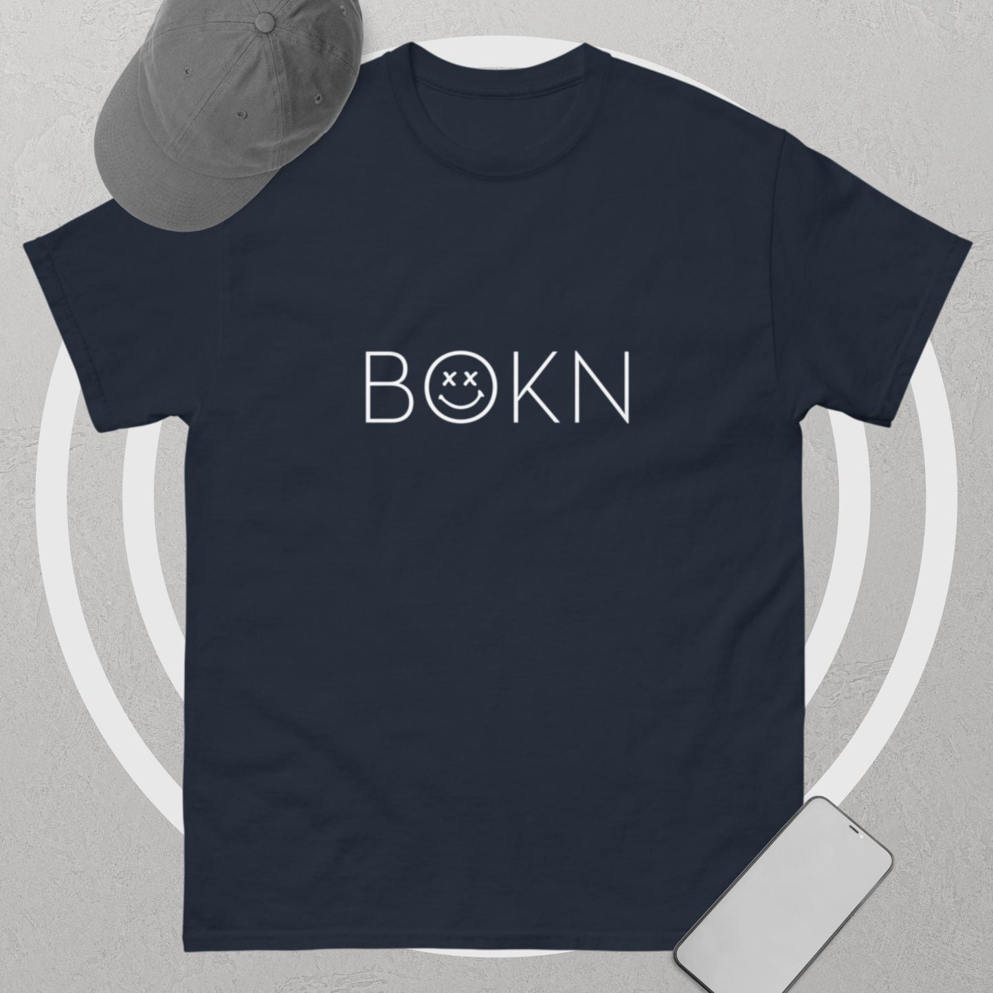 BOKN XX SMILEY TEE (wt)