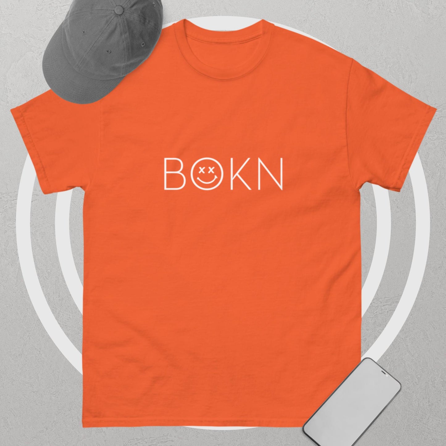 BOKN XX SMILEY TEE (wt)